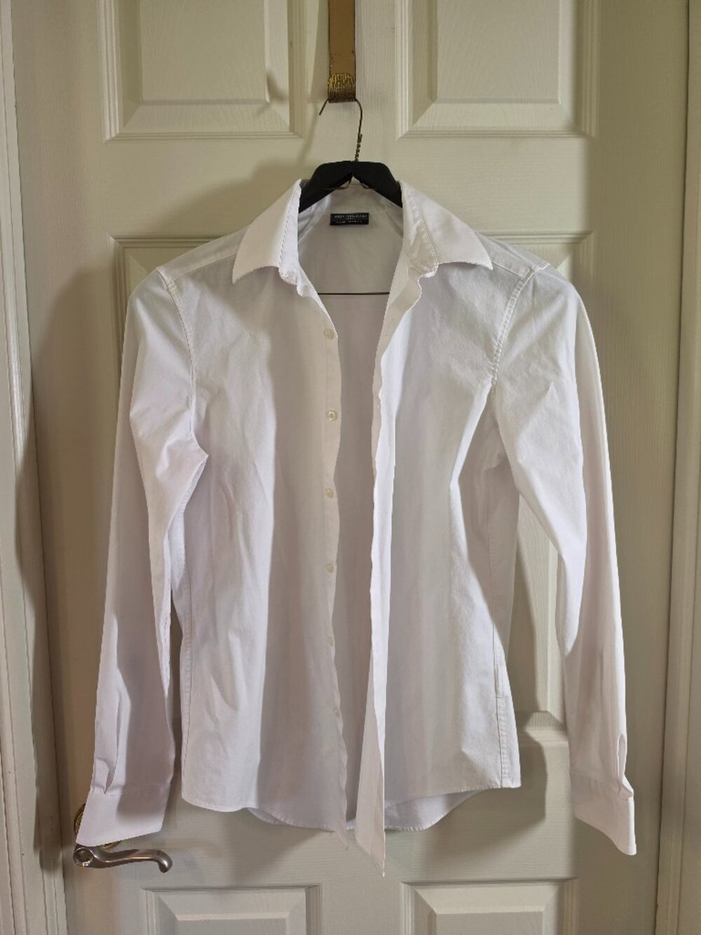 Van Heusen flex 3 slim fit dress shirt white 14-14.5, 32/33